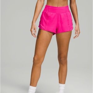 COPY - Lululemon Sonic Pink Hottie Hot Shorts 2.5 length